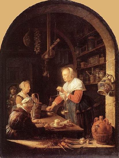 Gerard Dou The Grocer's Shop